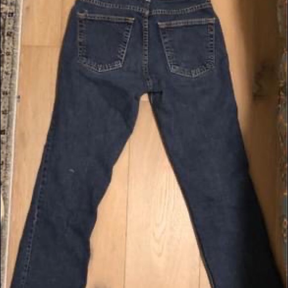 Jeans: high rise kick fit flare/bootcut/straight leg size 26 regular - Picture 2 of 8